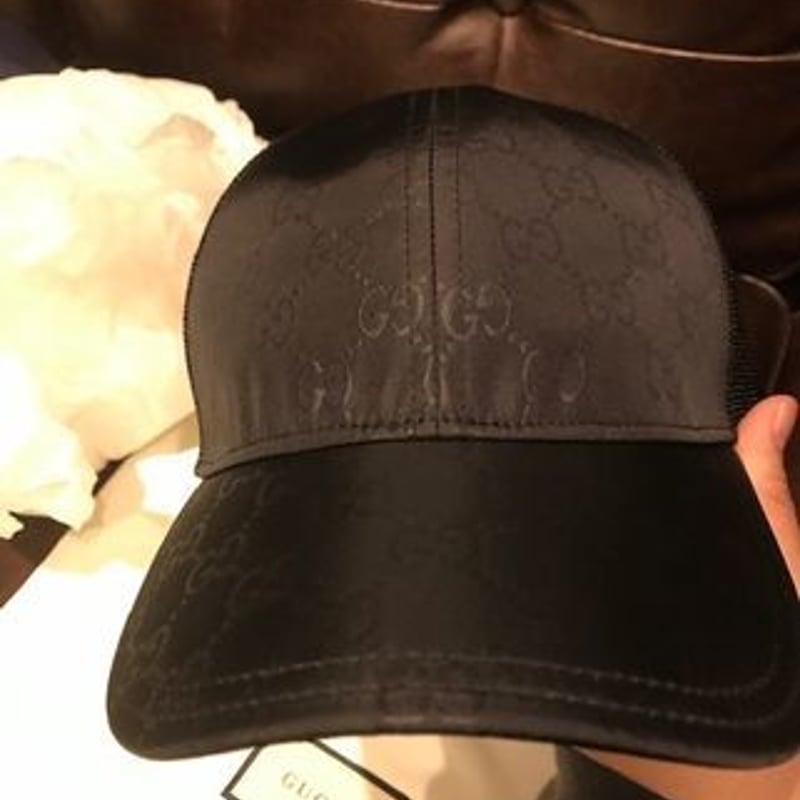 新品タグ付き☆Gucci グッチ モノグラム GGロゴ メッシュキャップ 帽子