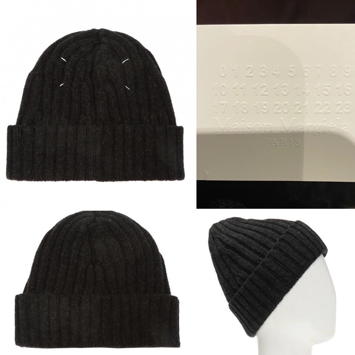 新品タグ付き☆Maison Margiela メゾンマルジェラ ビーニー 四つタグ
