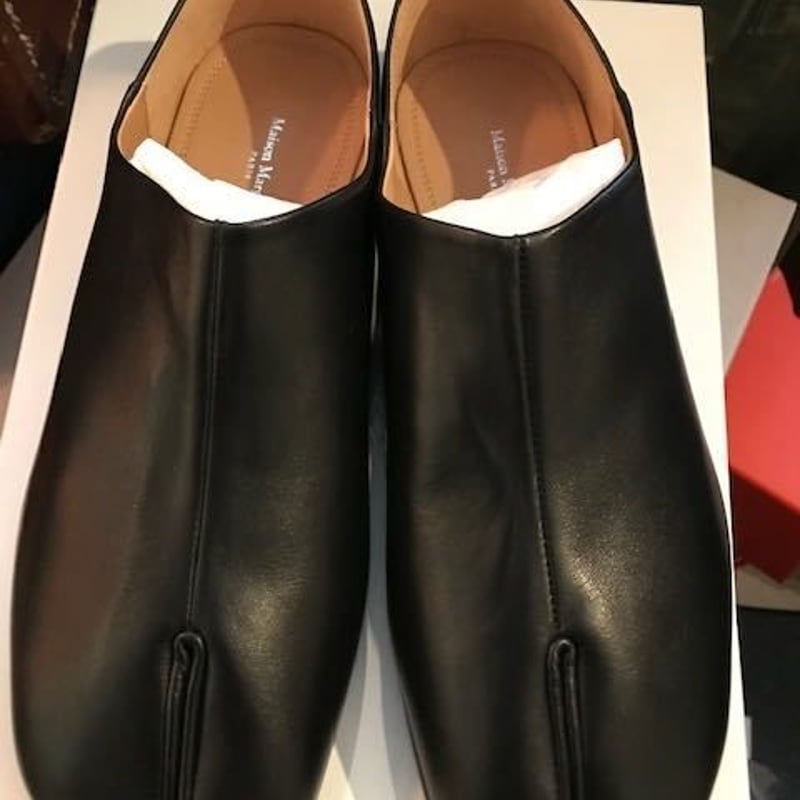 サイズ42☆新品☆MAISON MARGIELA メゾンマルジェラ レザー 足袋