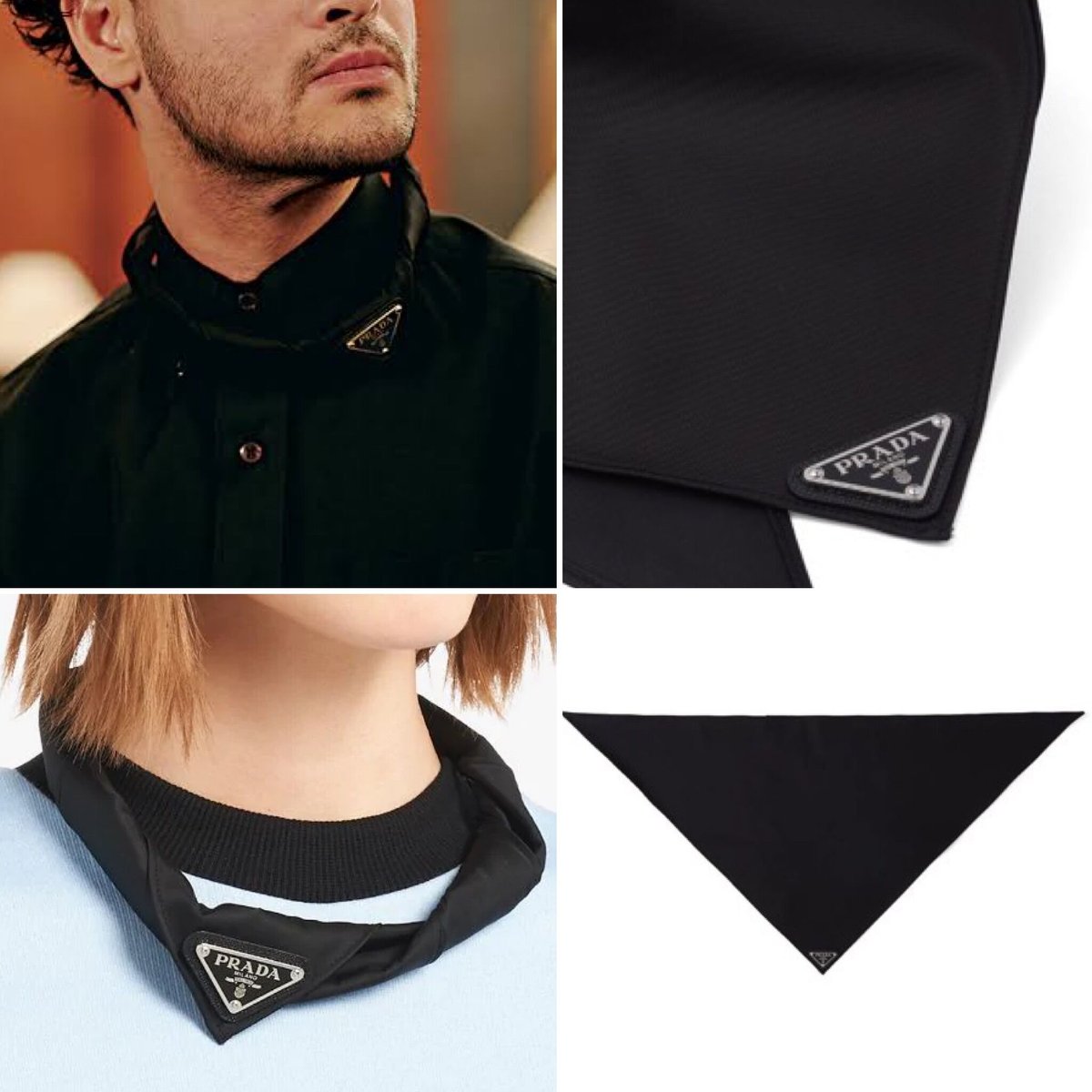 新品タグ付き☆PRADA プラダ ナイロン 三角 ブランドロゴ 新品タグ付き☆PRADA プラダ ナイロン 三角 ブランドロゴ