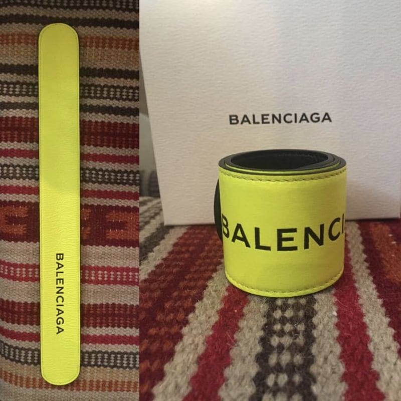 新品☆BALENCIAGA バレンシアガ ブランドロゴ レザー 新品☆BALENCIAGA バレンシアガ ブランドロゴ レザー