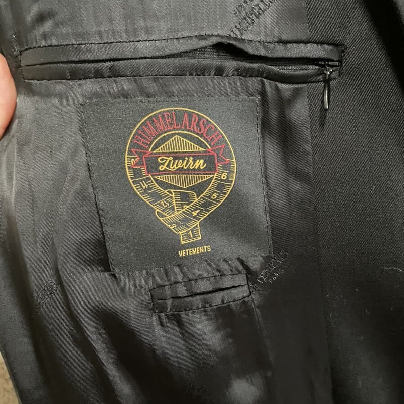 vetements ヴェトモン インサイドアウト ブルゾン ジャケット