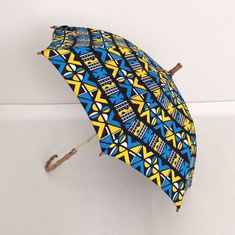 アフリカンバティック　晴雨兼用傘50cm NO.21001