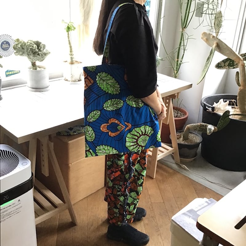 アフリカンバティック トートバッグ | mandrake