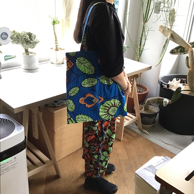 アフリカンバティック トートバッグ | mandrake