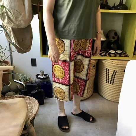 ✂️アフリカ布✂️気分が上がる⤴︎リラックスパンツ CATEGORY アフリカンバティック ステテコリラックスパンツ