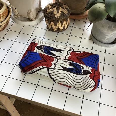 アフリカンバティック　ティッシュカバー