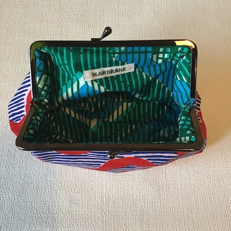 ガマ口　Wマチ付き