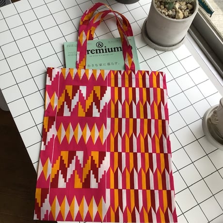 アフリカンバティック　トートバッグ