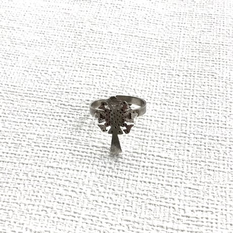 シルバークロスリング　エチオピア