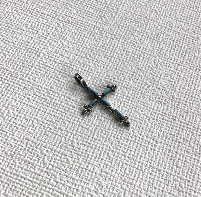 ヴィンテージ インディアンジュエリー クロスペンダントトップ | mandrake