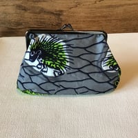 ガマ口　マチ付き