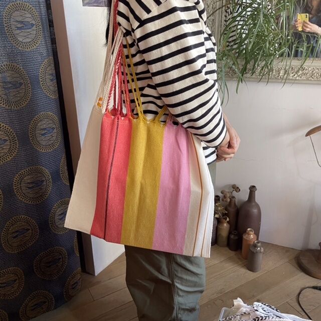 マルチストライプ ハンモックバッグ MARNI マルニフラワーカフェ ハンモックバッグ ストライプ