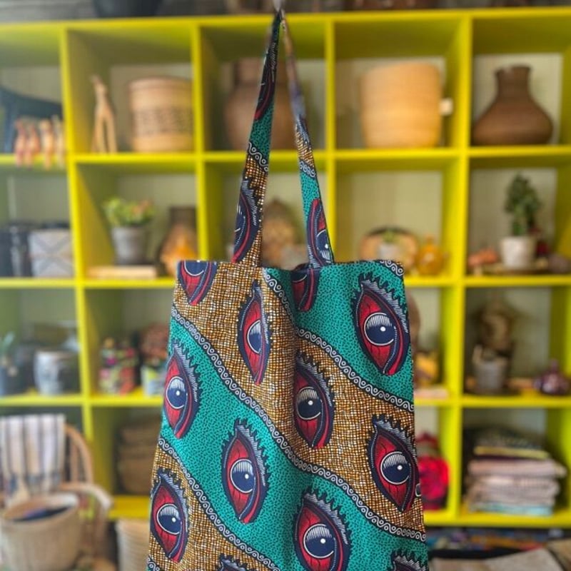 アフリカンファブリック エコバッグ | mandrake 