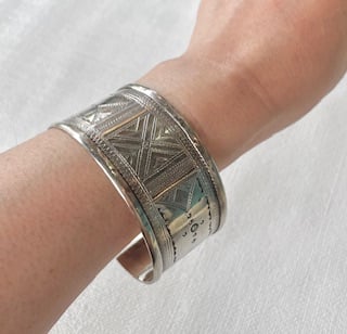 トゥアレグニッケルブレスレット H3cm | mandrake