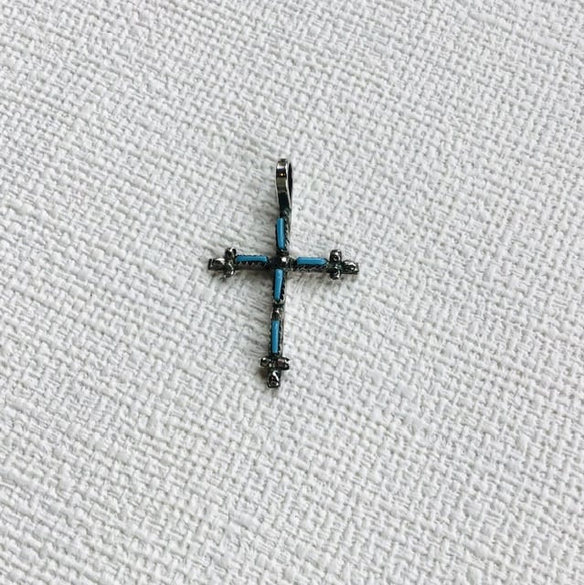 ヴィンテージ インディアンジュエリー クロスペンダントトップ | mandrake