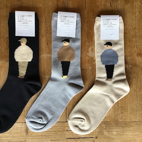 フレンチブル　カップルソックス
