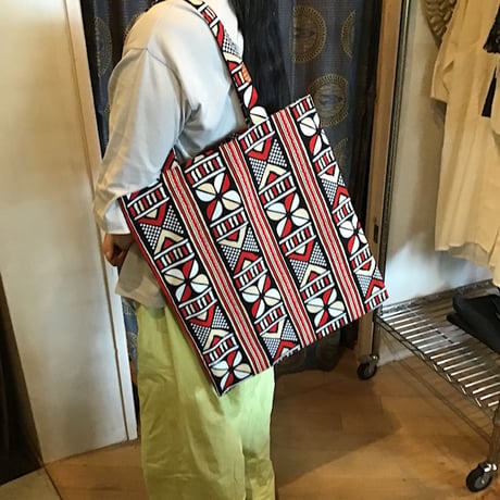 アフリカンバティック　トートバッグ