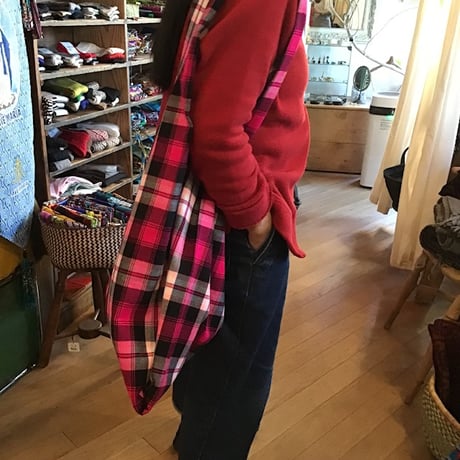 オリジナルビッグバッグ　マサイシュカ　リバーシブル