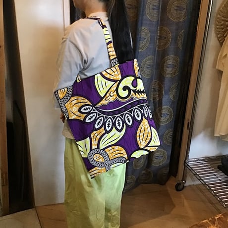 アフリカンバティック　トートバッグ
