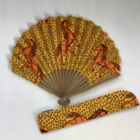 扇子　シェル型