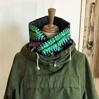 アフリカンバティック　ネックウォーマー