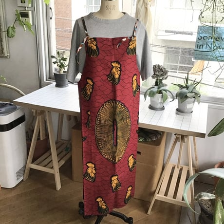 アフリカンバティックのかけら集めて プルオーバー アフリカンバティックのかけら集めてプルオーバー