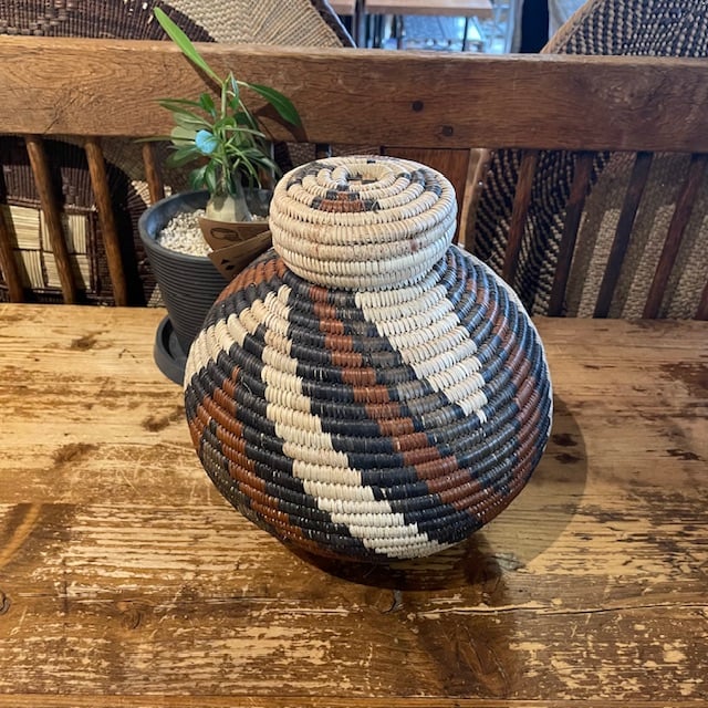 ●ズールーバスケット　南アフリカ共和国　横長型 ズールーバスケット 南アフリカ共和国 横長型 CATEGORY