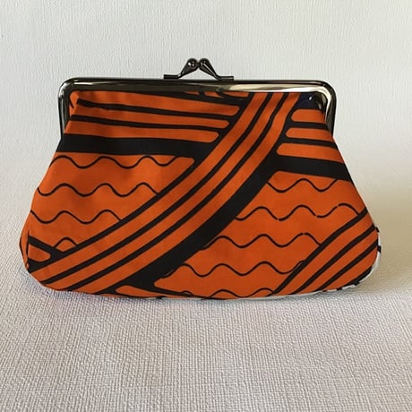 ガマ口　マチ付き