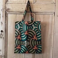 アフリカンバティック　トートバッグ