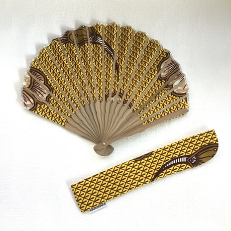 扇子　シェル型