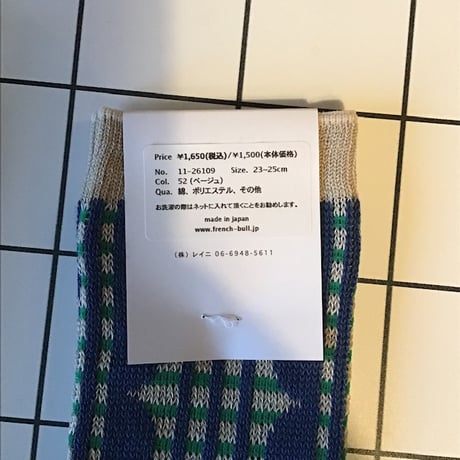 フレンチブル　レディース　ロッキソックス