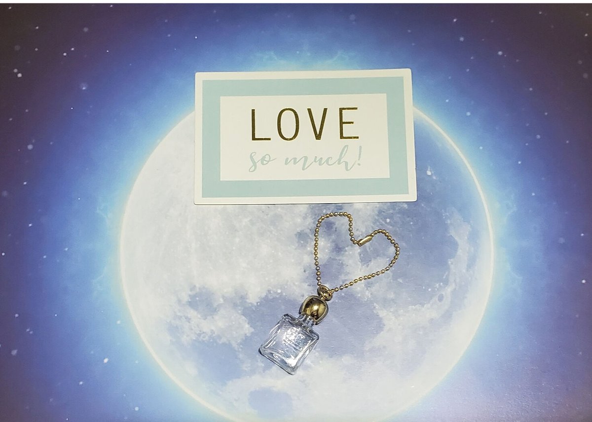 携帯用アンシェントメモリーオイル入りボトルチャーム（ブレンド