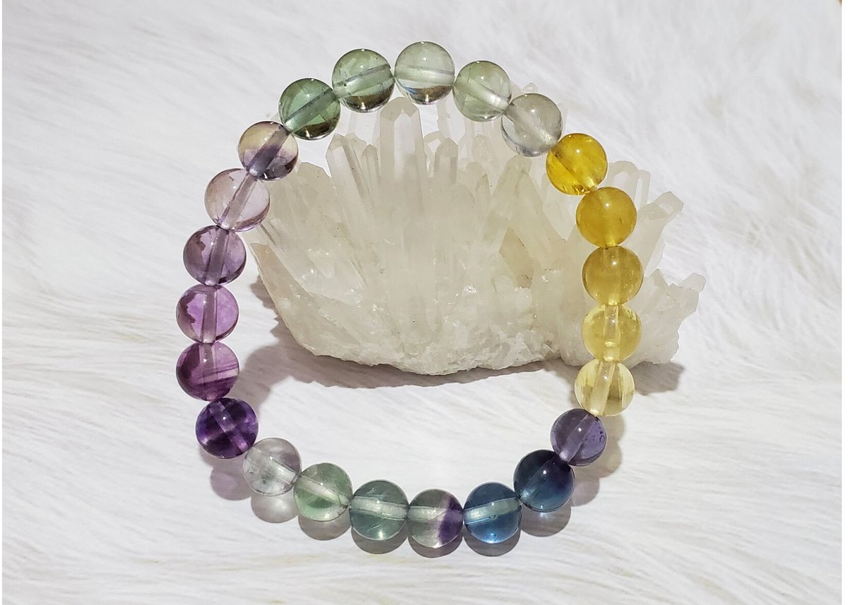 フローライトたんのブレス！グラデーションぽくしたよ！ 色別フローライトの全ての効果＆波動上昇のグラデーション・フロー