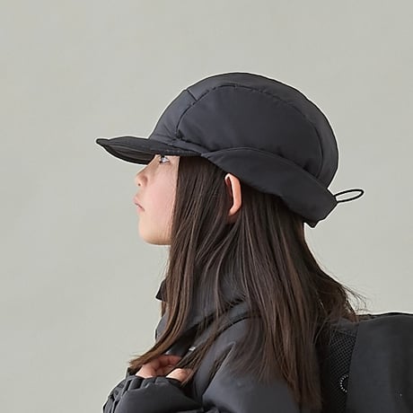 last one!oyster（【MOUN TEN.】ear muffs puffcap（black・khaki・oyster）