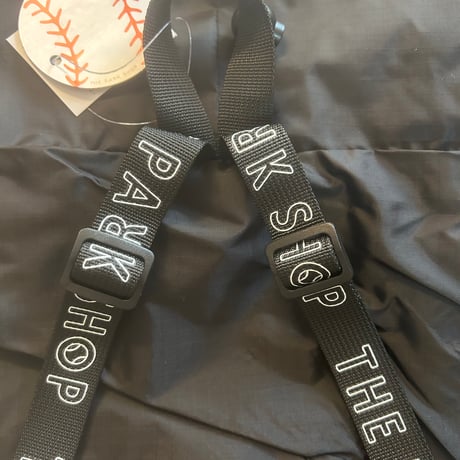【The park shop】PACKABLE MESH RUCKSACK（black/orange/silver）