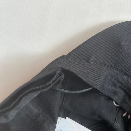 last one！White【The park shop】MIL LIGHT LOWCAP（kidsサイズ・black/white）