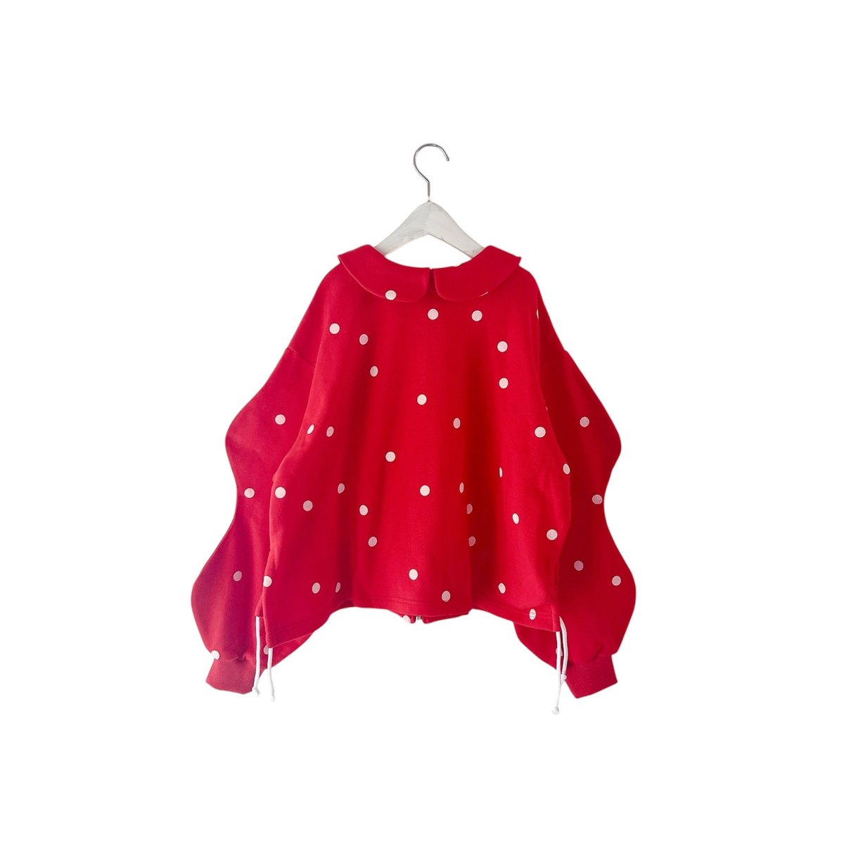 frankygrow】DOTS SWEAT ZIP JACKET (サイズL、LL、F2)