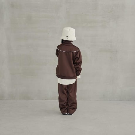 last One！サイズ0【MOUN TEN.】jersey wide line pants(サイズ110・125・140・0）