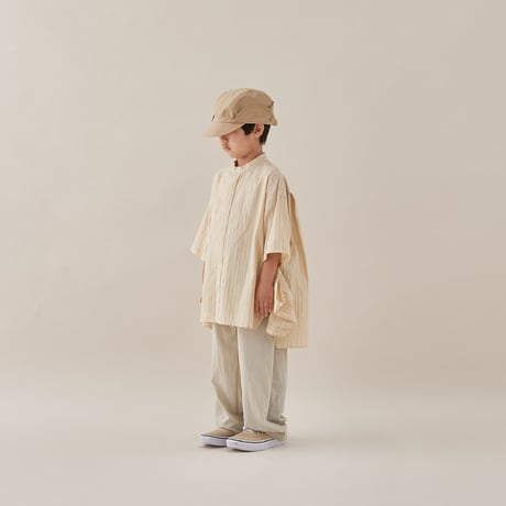 【MOUN TEN.】stripe detachable shirt（サイズ110、125、140・0・1）