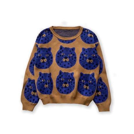 【Bartulos】SWEATERS tejido Roy azul(knit sweater）(サイズ4Y～10Y)