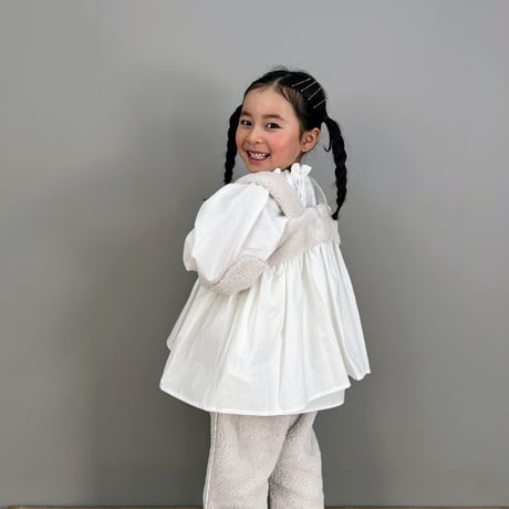 【kiky】camisole blouse（ivory/サイズM・L)