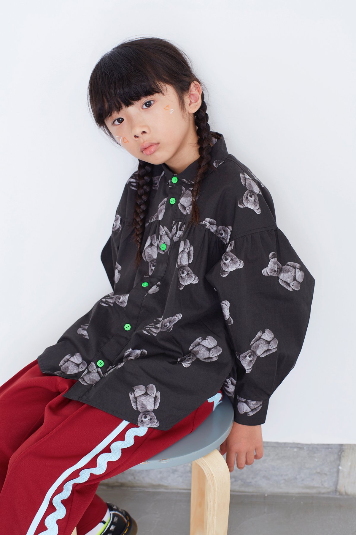 last one ！サイズL【frankygrow】SIDE LINE JERSEY SLIT