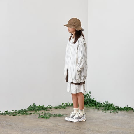 last one!サイズ110【MOUN TEN.】organic stripe blouson（サイズ110・125・140）