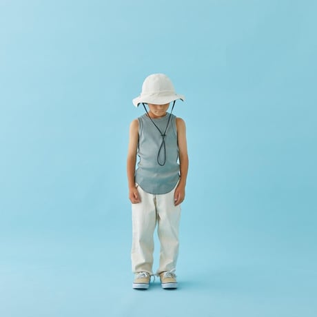 last one!サイズ110【MOUN TEN.】organic wide cropped jeans（サイズ110・140・０）