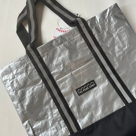 【The park shop】GARAGE PARK LESSONBAG(GRAY/NAVY/SILVER)