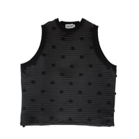 last one!サイズ4-6Y【UNIONINI】matelasse pullover vest