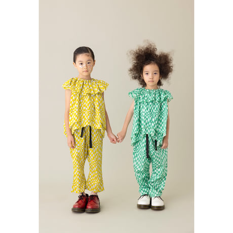 【folkmade】satin playing card pants(サイズS、M、L、LL)