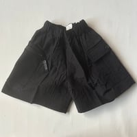 【The park shop】 PARK AROUND SHORTS(ブラック/サイズ105～145）