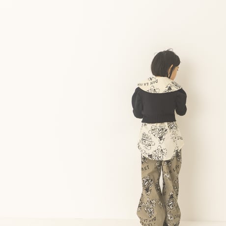 【folkmade】dans la foret check print pants(サイズM、L)